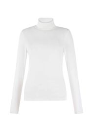 Mischa Roll Neck, Ivory, hi-res