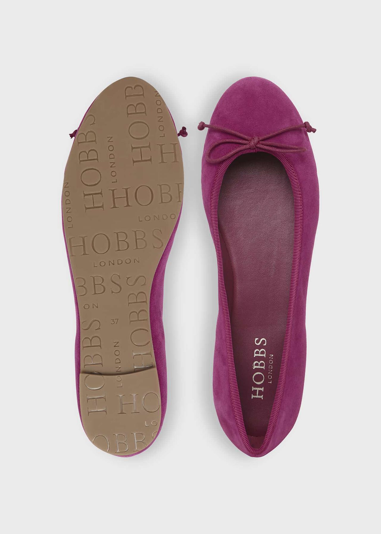 Flo Ballet Flats, Deep Purple, hi-res