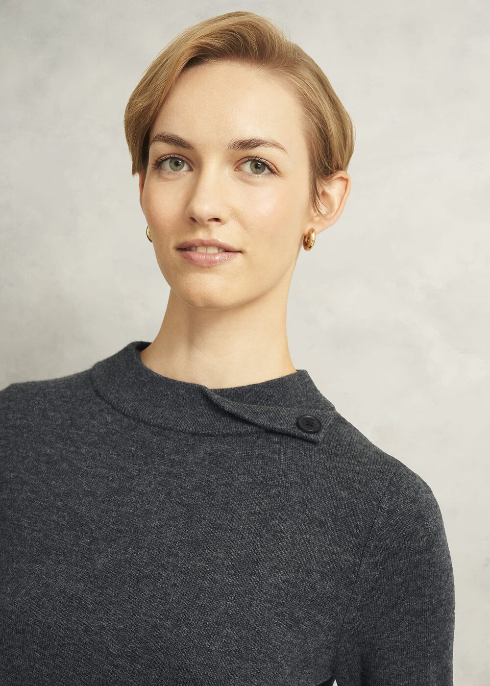 Talia Sweater, Charcoal Grey, hi-res