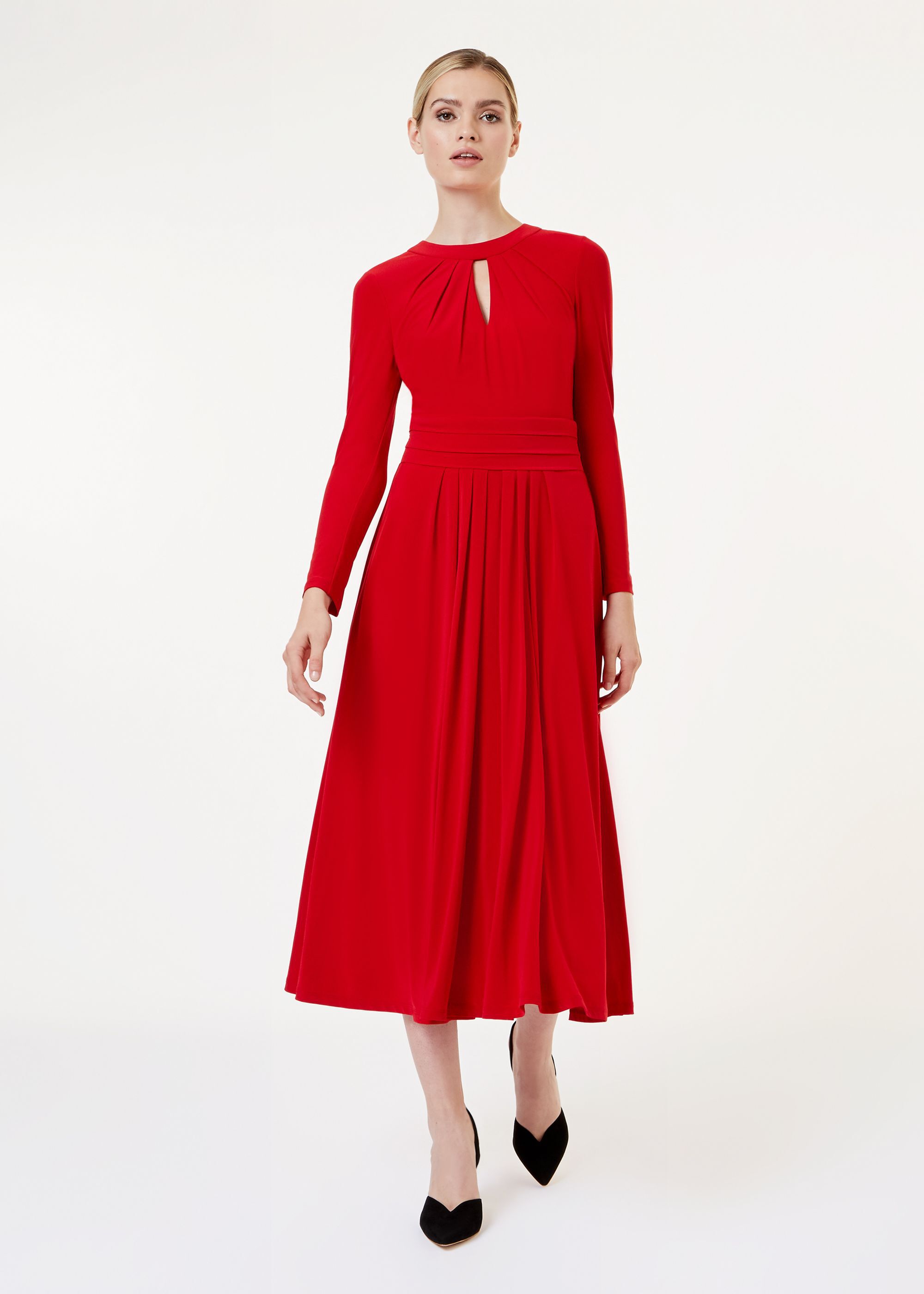 hobbs jersey dress