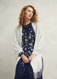 Matilda Scarf, Ivory, hi-res