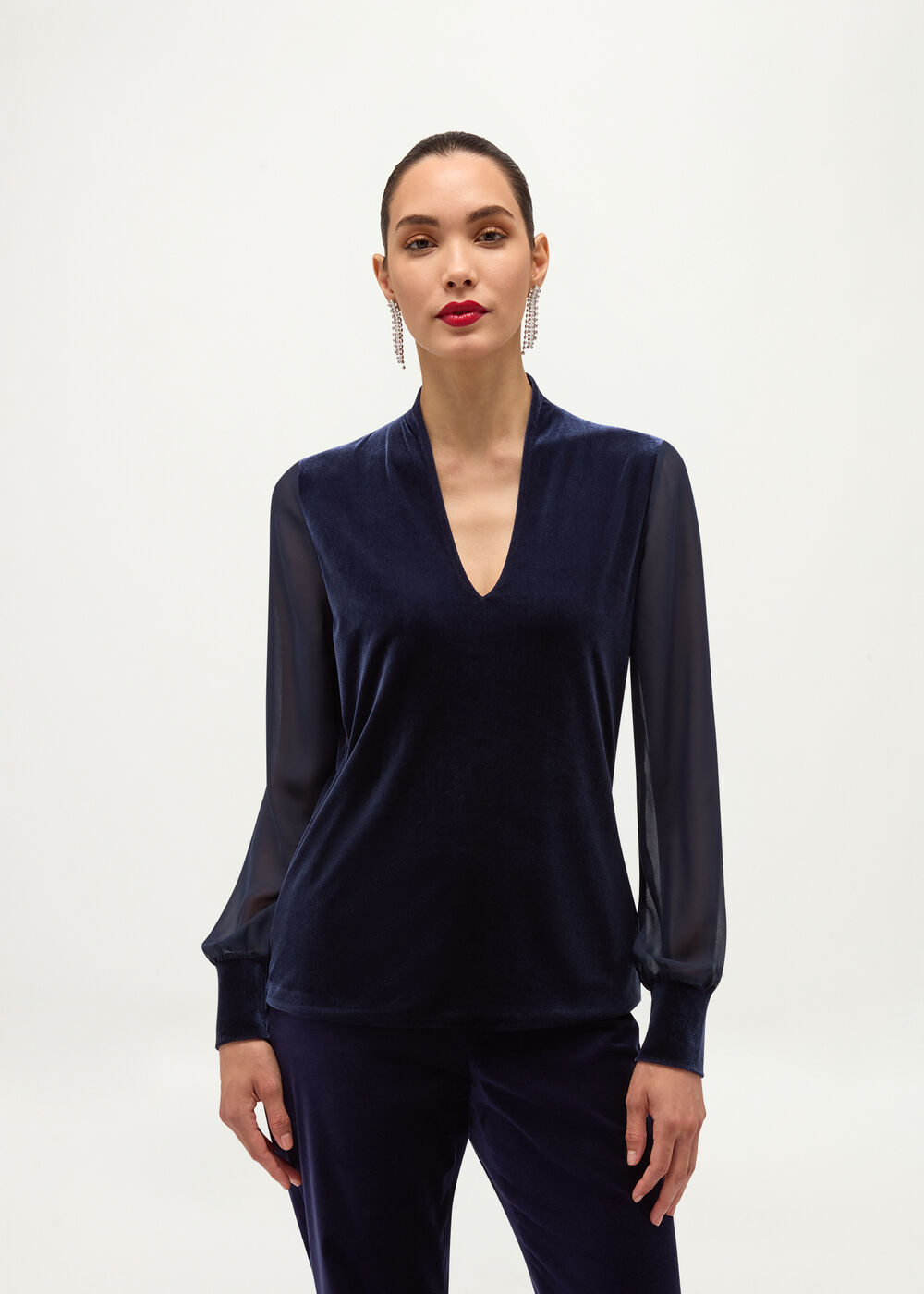 Aimee Velvet Top