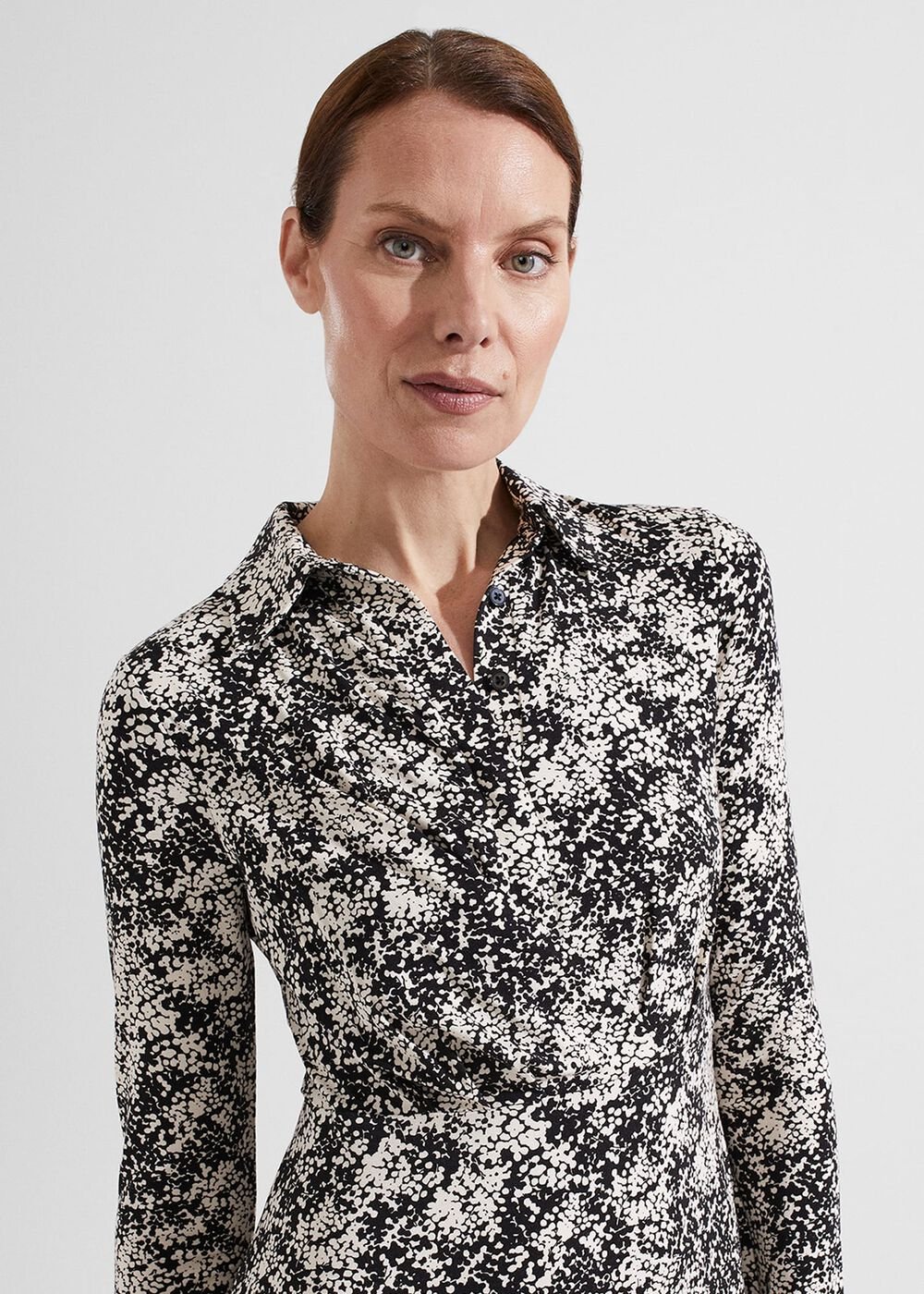 Sacha Dress, Black Cream, hi-res