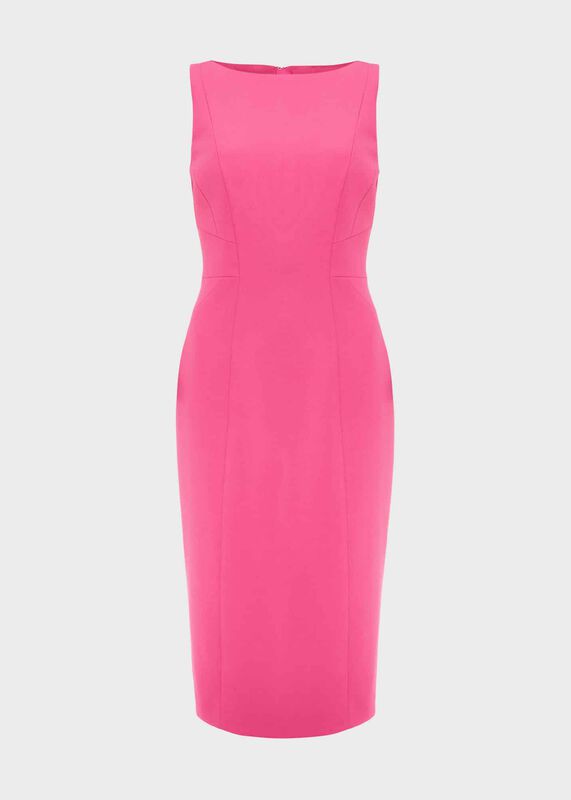 Dania Shift Dress Bright Pink 