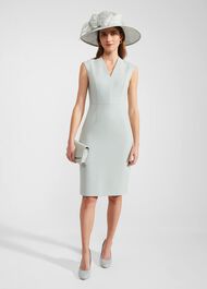 Olivia Dress, Sage Green, hi-res