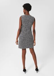 Gina Dress, Navy Ivory, hi-res
