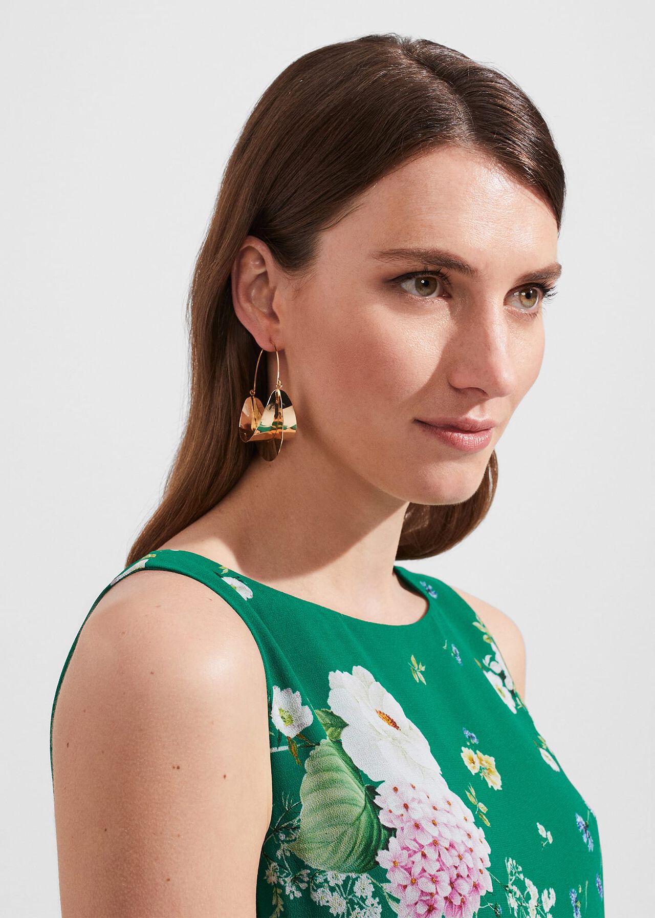 Naima Earrings, Gold, hi-res
