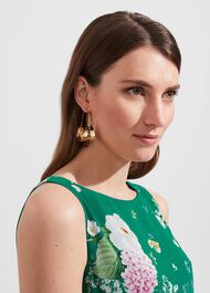 Naima Earrings, Gold, hi-res