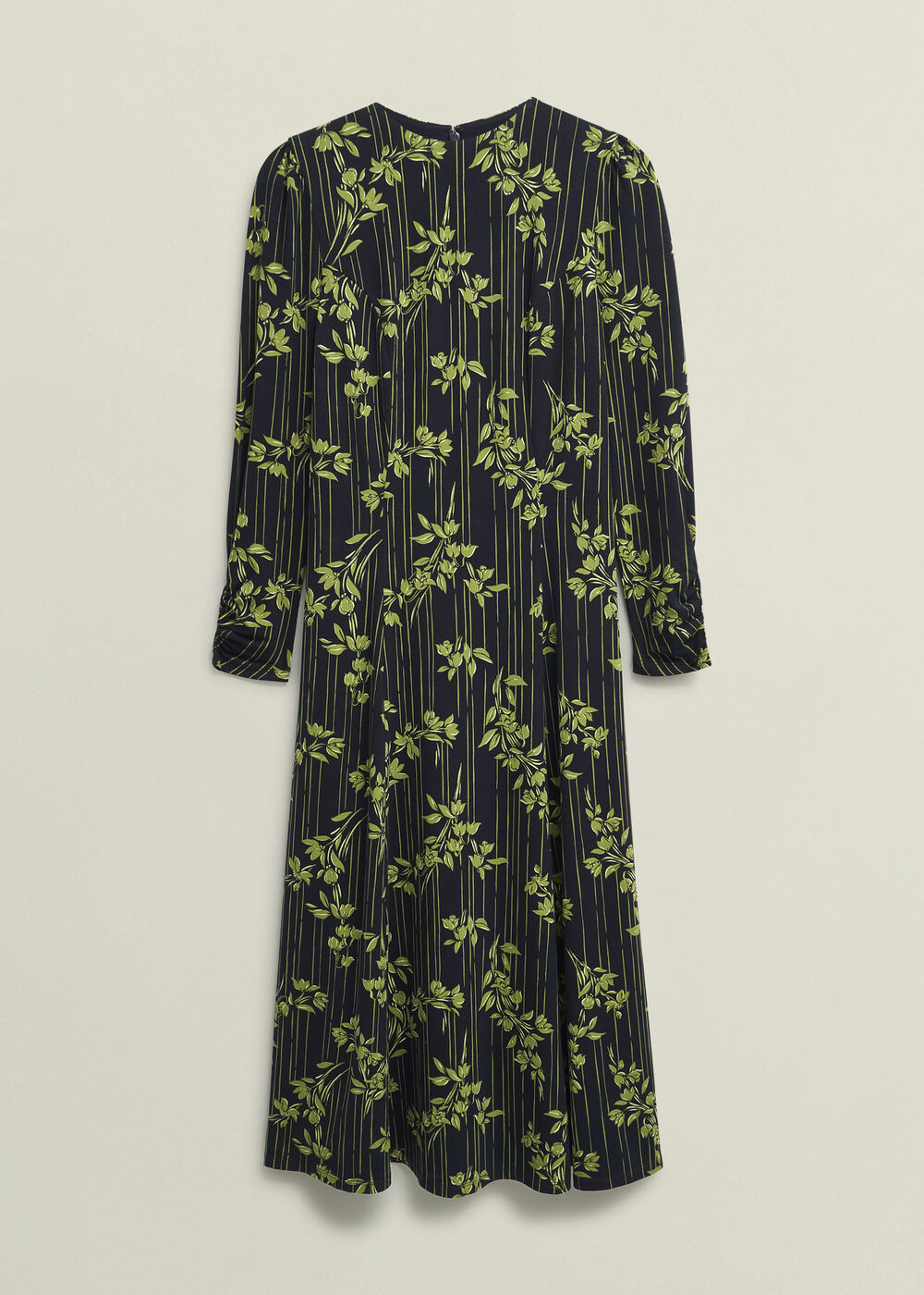 Petite Alison Dress, Navy Green, hi-res