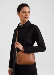 Carlton Crossbody Bag, Tan, hi-res