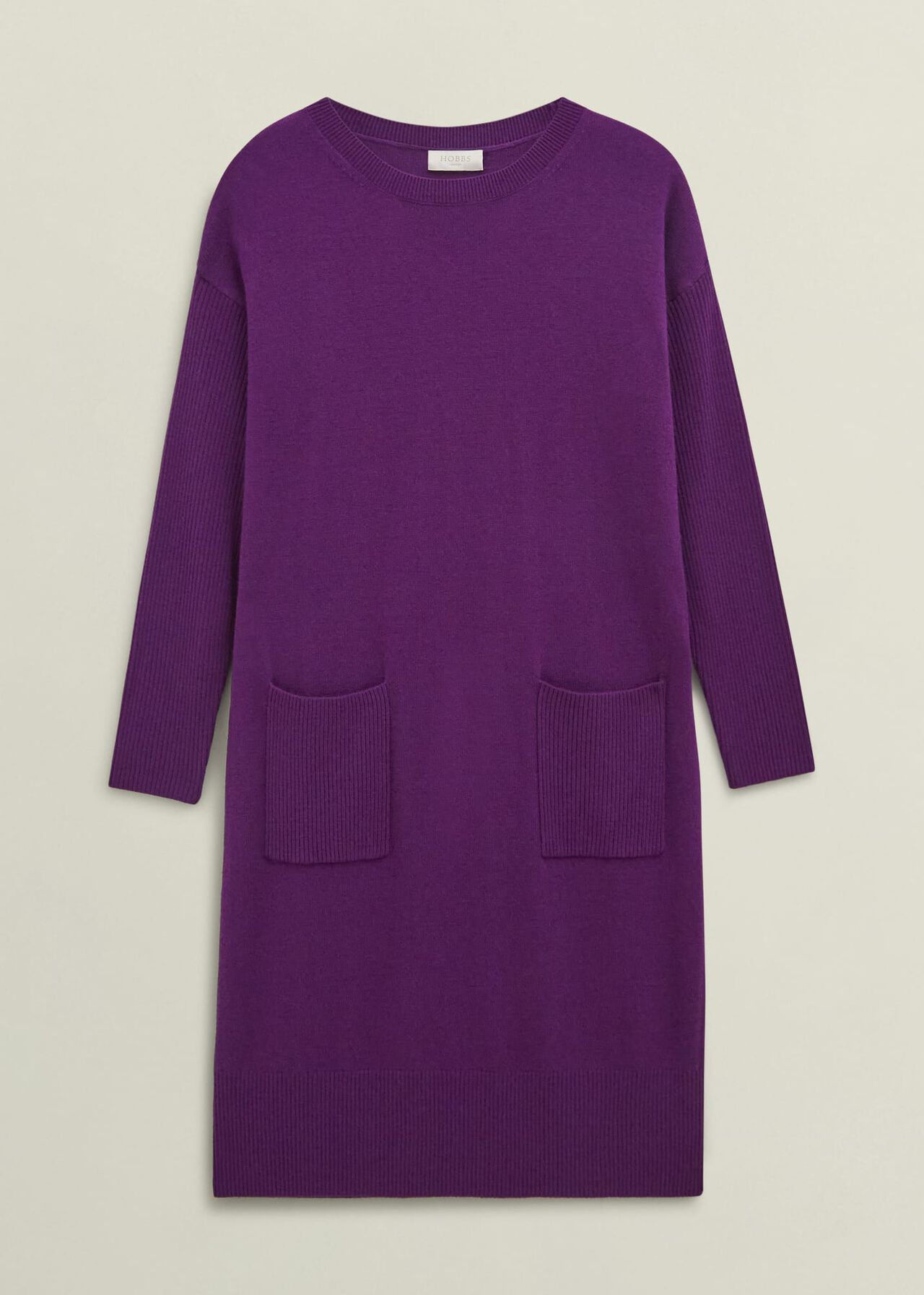 Hobbs Devora Knitted Dress With Cashmere Hobbs Devora Knitted Dress With Cashmere
