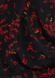 Katarina Floral Tunic Dress, Black Multi, hi-res