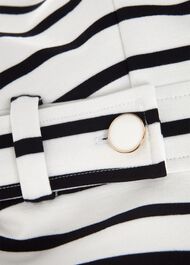 Audra Dress, Ivory Hobbsnavy, hi-res