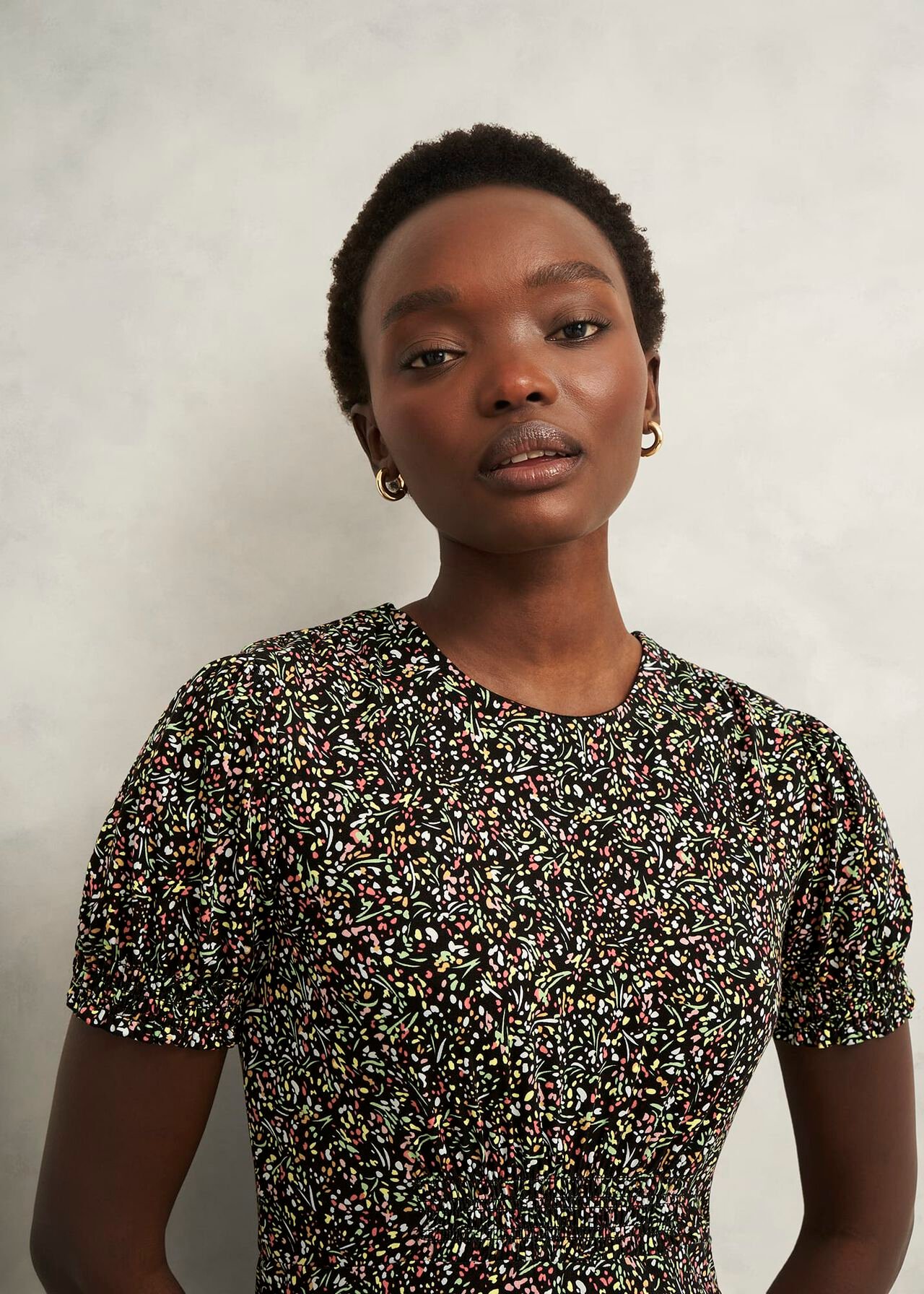 Rima Jersey Dress, Multi, hi-res