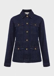 Iona Denim Jacket, Indigo, hi-res