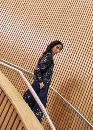 Annie Floral Embroidered Top, Midnight Multi, hi-res