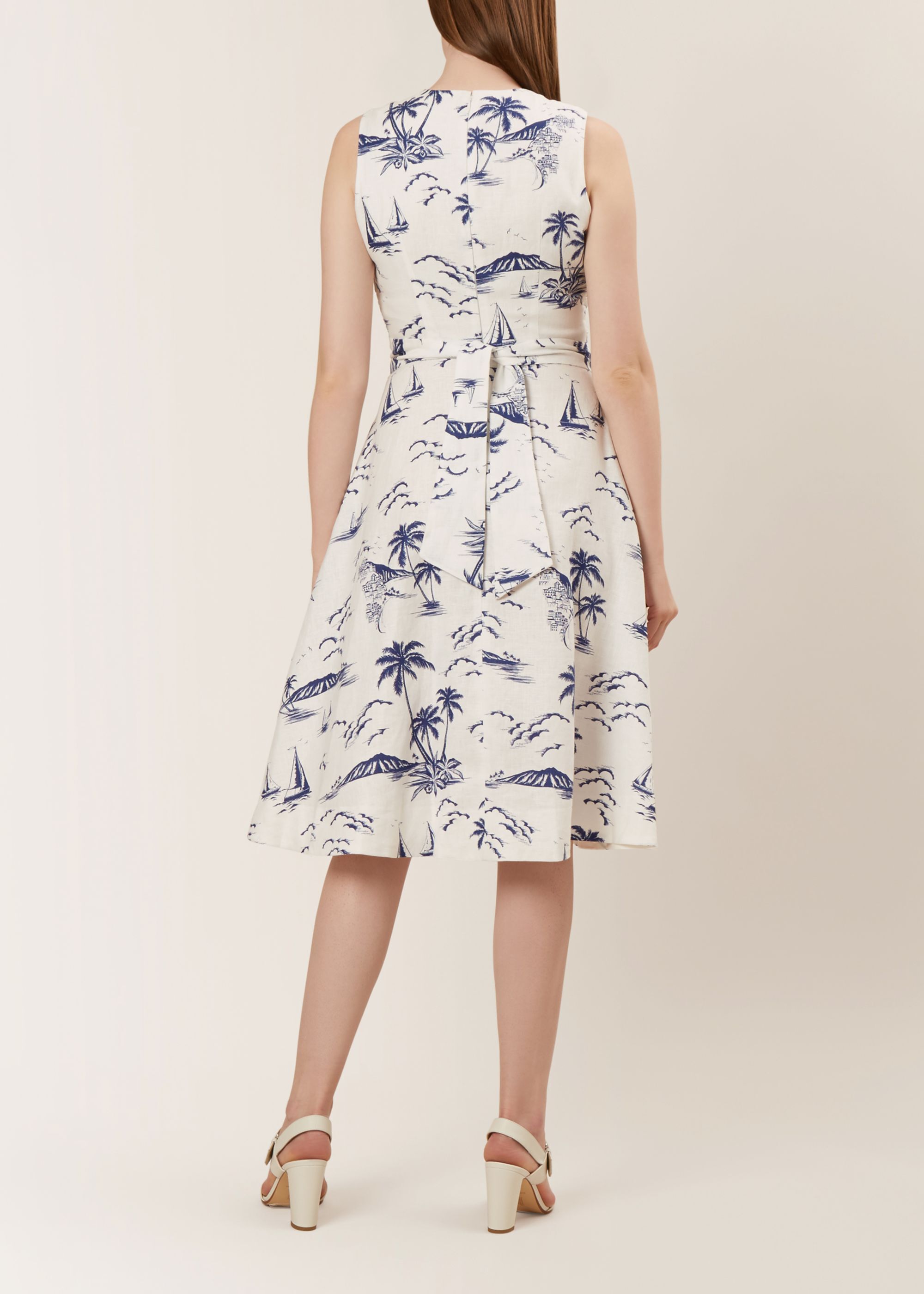 hobbs twitchill linen dress