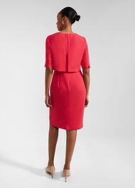Penelope Dress, Rouge Pink, hi-res