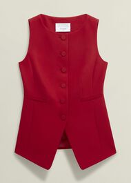 Nova Waistcoat, Pomegranate Red, hi-res