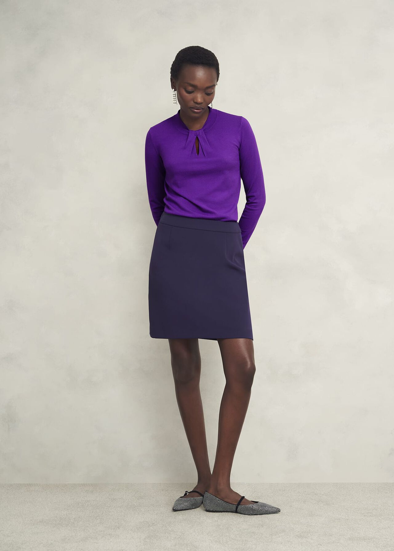 Effie Sweater, Amaranth Purple, hi-res