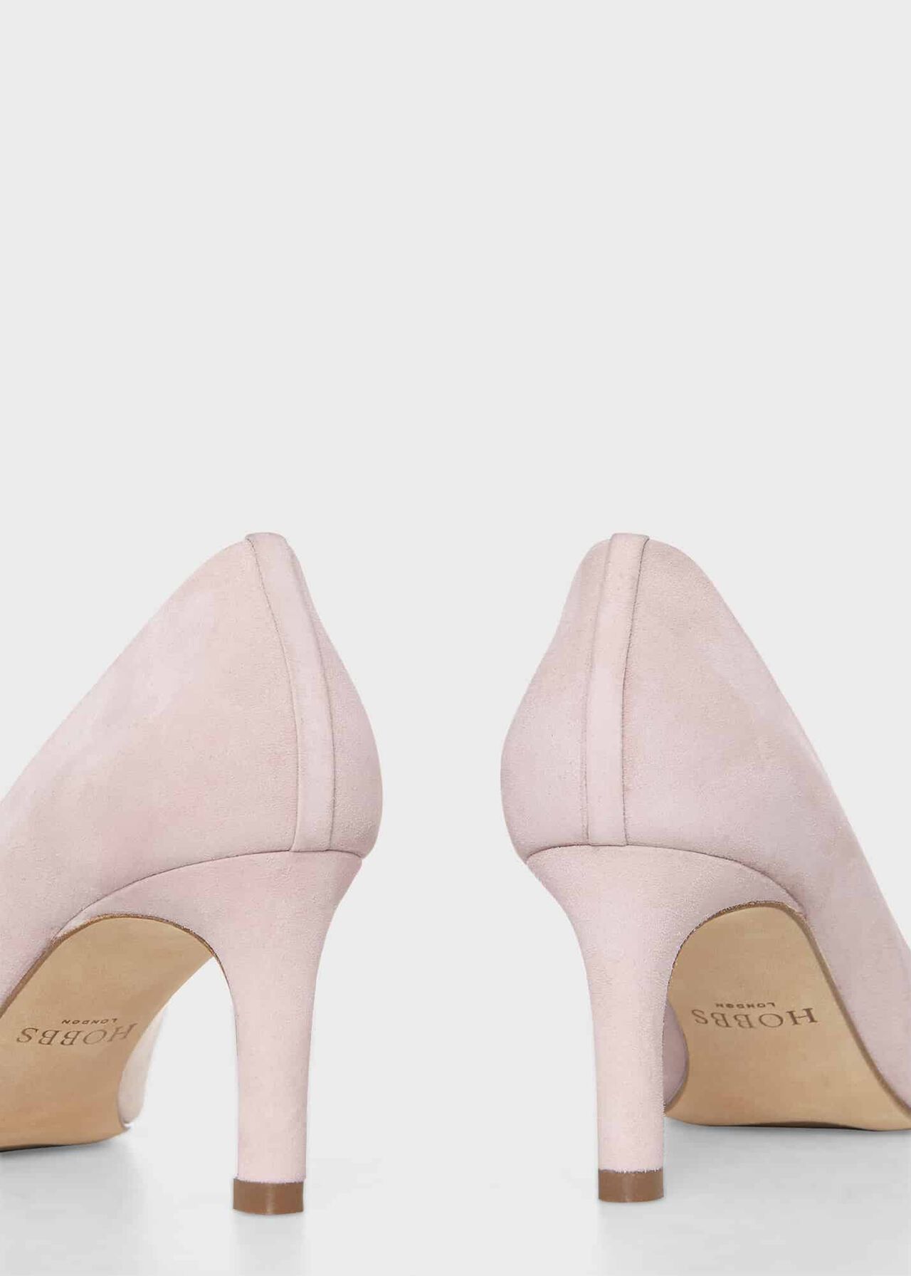 Lizzie Court Shoes, Pale Pink, hi-res