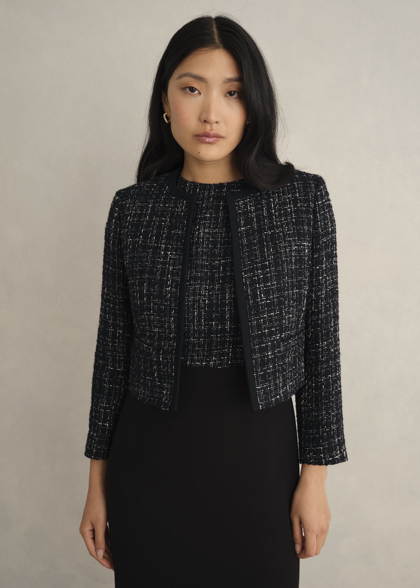 Petite Esme Match Black Jacket | Hobbs UK |