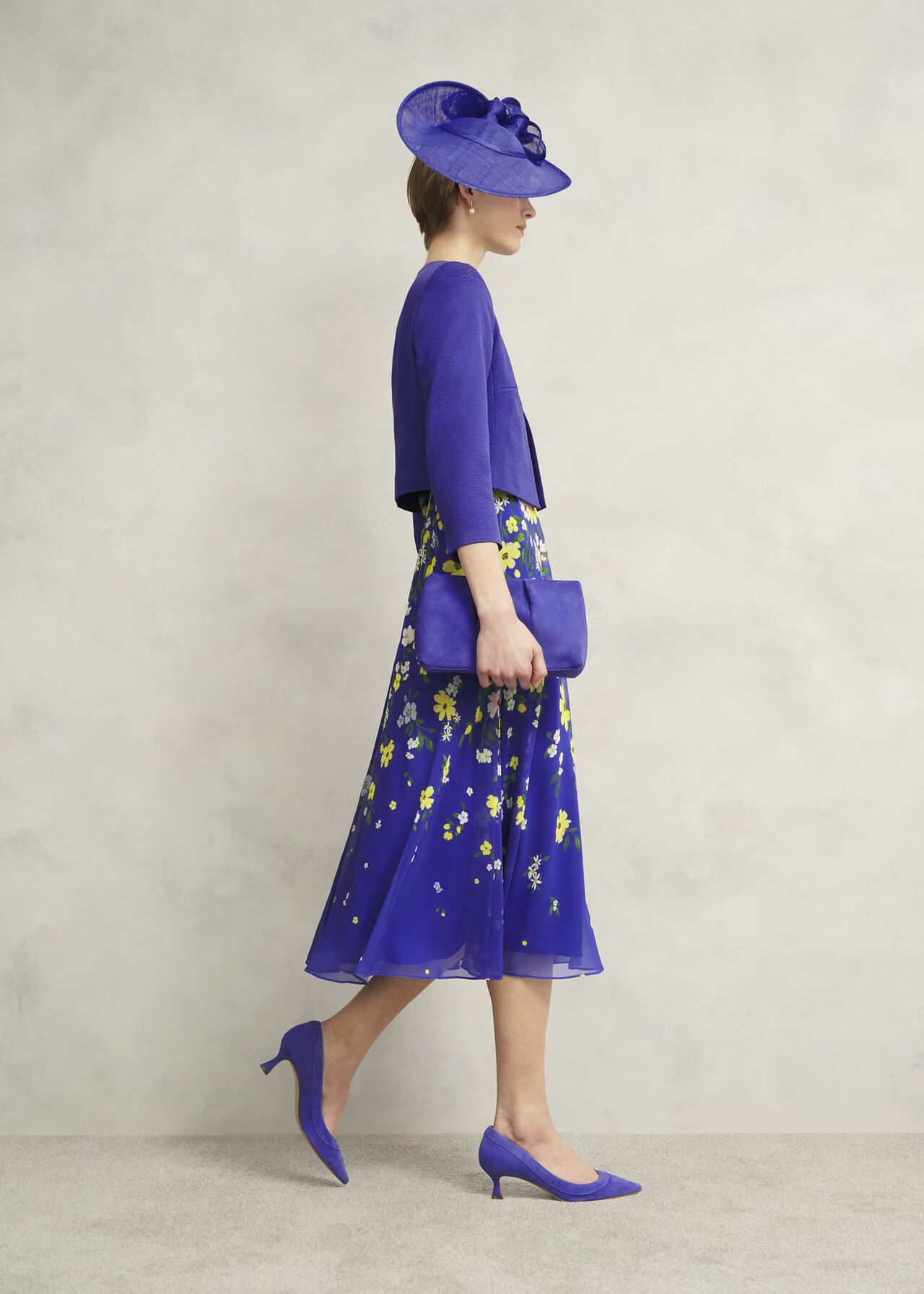 Elize Textured Jacket, Allium Blue, hi-res