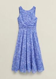 Petite Jess Dress, Blue Multi, hi-res