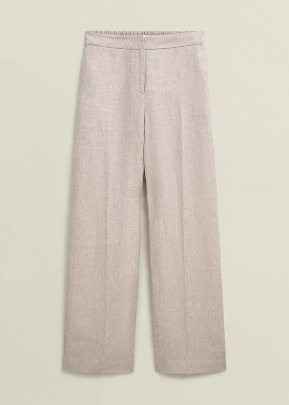 Alessia Linen Wide Trousers