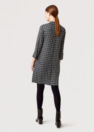 Aubery Dress, Navy Multi, hi-res