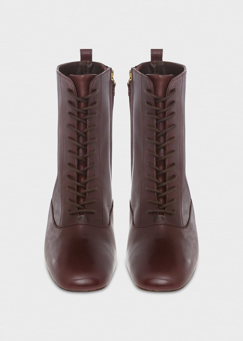 Issy Lace Up Boot, Dark Plum, hi-res