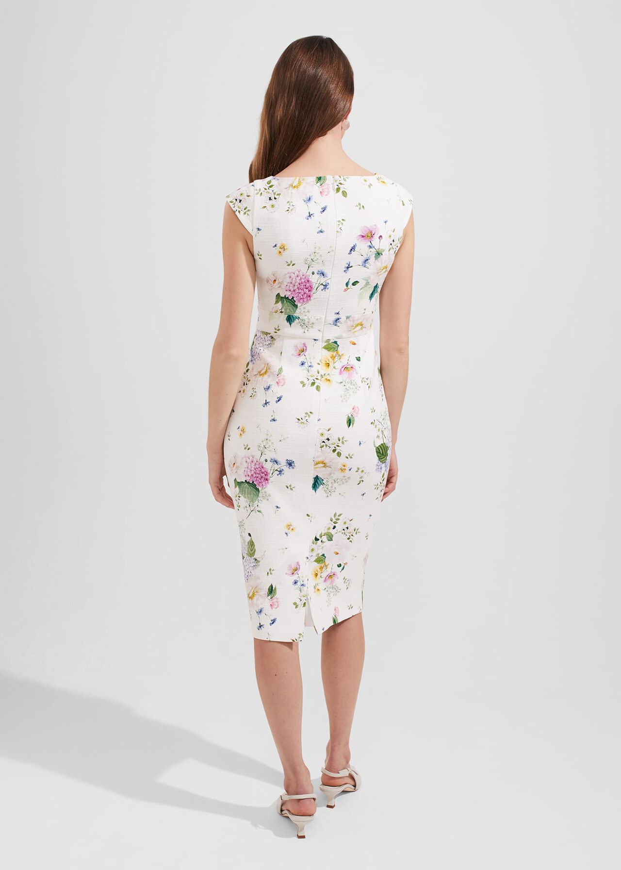 Emmaline Dress, Ivory Multi, hi-res