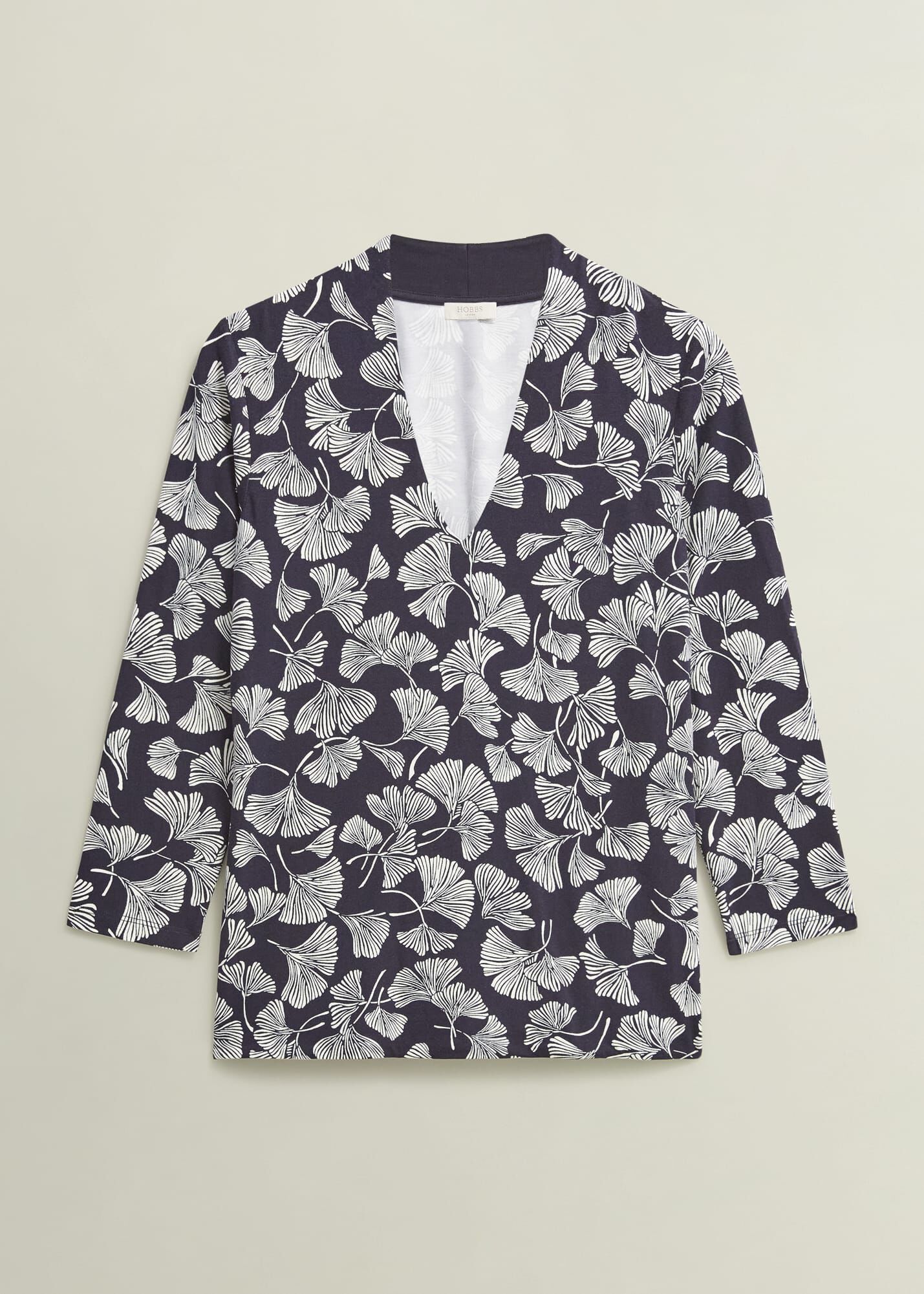 Aimee Printed Top | Hobbs UK |