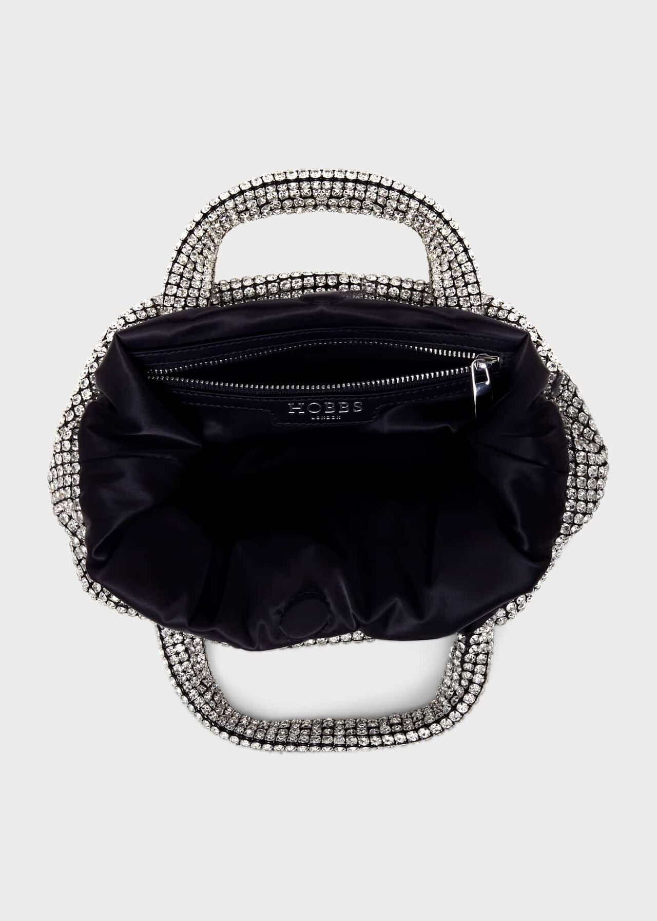 Mayfair Jewel Bag, Silver, hi-res