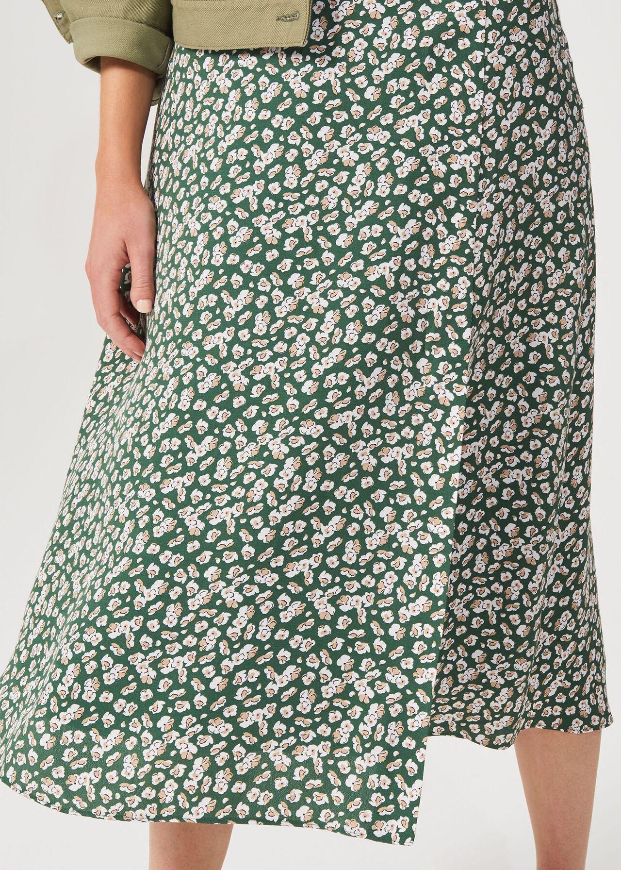 Annette Floral Midi Skirt