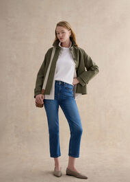 Pixie Cotton T-Shirt, White, hi-res