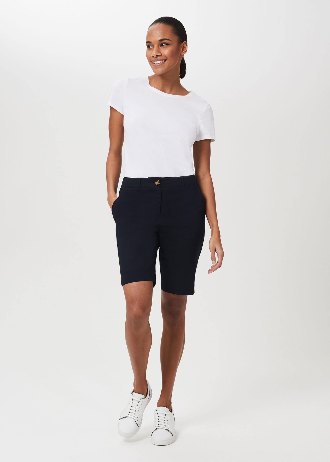 Tulip Shorts, Navy, hi-res