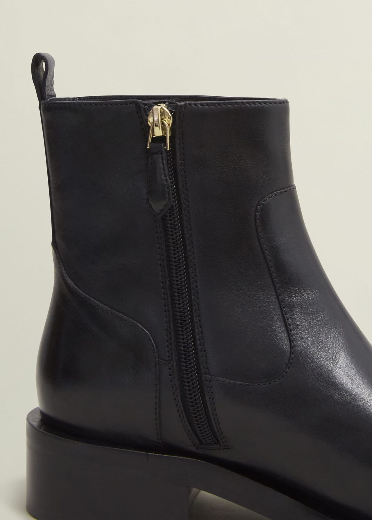 Georgie Ankle Boots, Black, hi-res
