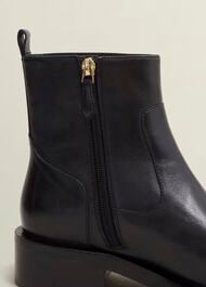 Georgie Ankle Boots, Black, hi-res