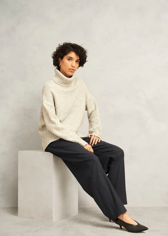 Howell  Pinstripe Barrel Trousers