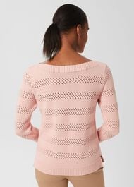 Aly Cotton Jumper, Spring Pink, hi-res