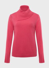 Courtney Jumper With Cashmere , Azalea Pink, hi-res