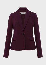 Adelia Jacket, Deep Plum, hi-res