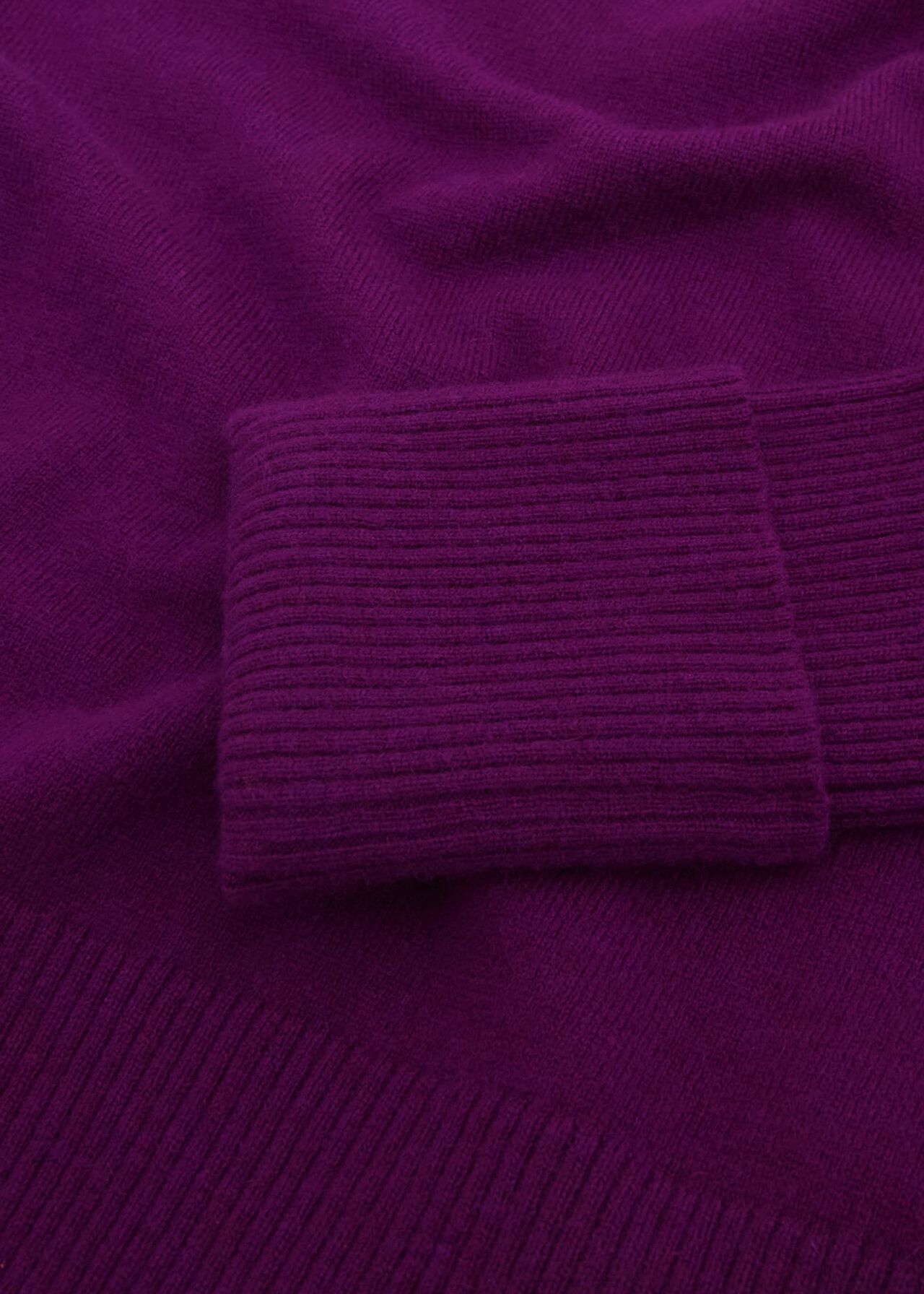 Darla Jumper With Cashmere, Vibrant Purple, hi-res