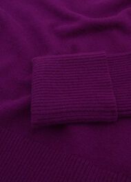 Darla Jumper With Cashmere, Vibrant Purple, hi-res