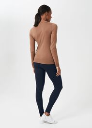 Jana Sculpting Legging With Stretch, Navy, hi-res