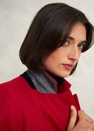Jess Wool Jacket, Pomegranate Red, hi-res