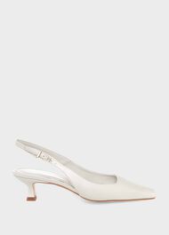 Dita Sling Back, Ivory, hi-res