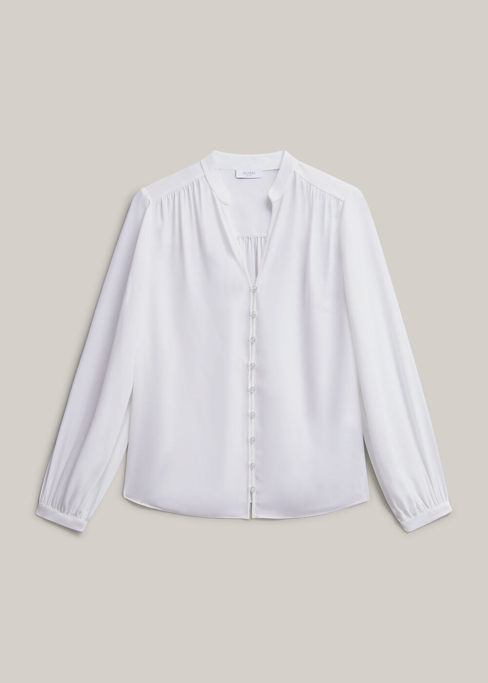 Blair Blouse, Ivory, hi-res