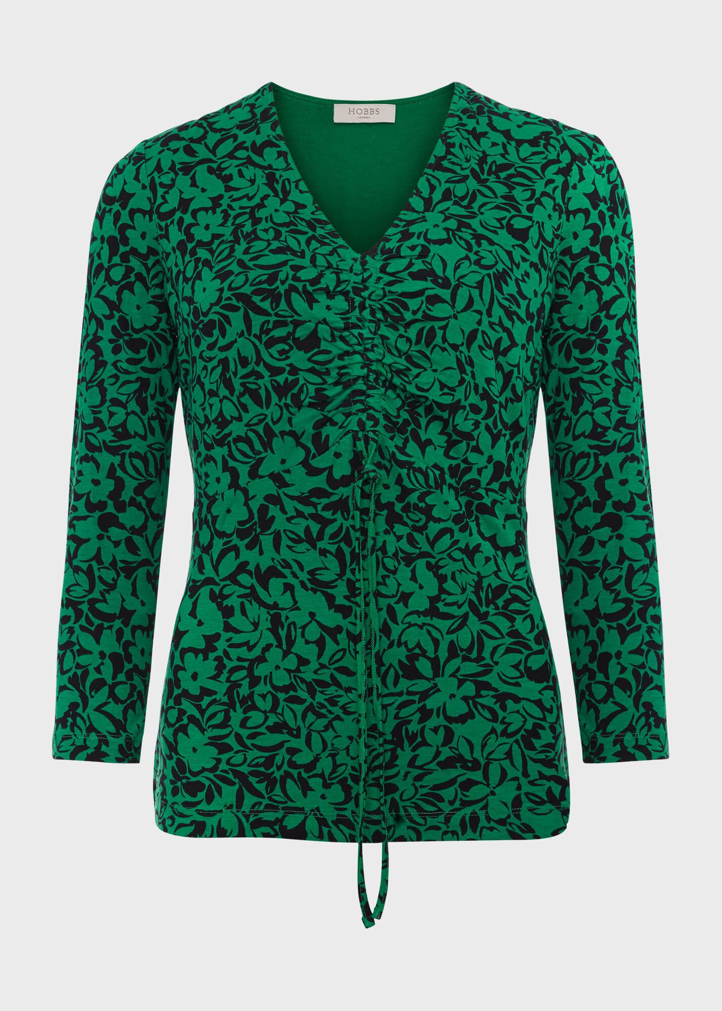 ホブズ HOBBS SIMMY PRINTED TOP （GREEN BLACK） Simmy Printed Top | Hobbs US |